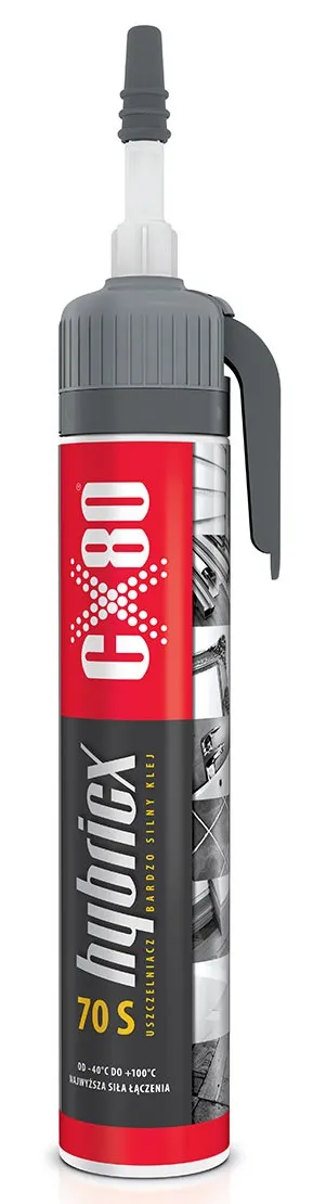 Klej Hybrydowy Hybricx 70S 210g Bardzo Mocny CX-80 - Biały