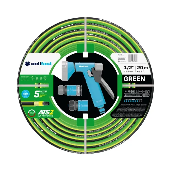 Zestaw Zraszający Green 1/2'' 20m Energo CELL-FAST