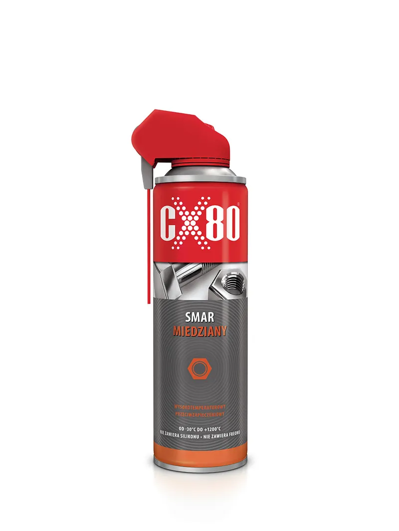 Smar Duo Spray 500ml Przeciwzapieczeniowy CX-80 - Miedziany