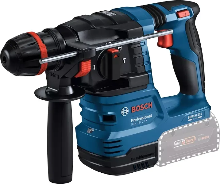 Młot Udarowy Obrotowy Akumulatorowy Sds+ Gbh 18V-22X 0*AH BOSCH