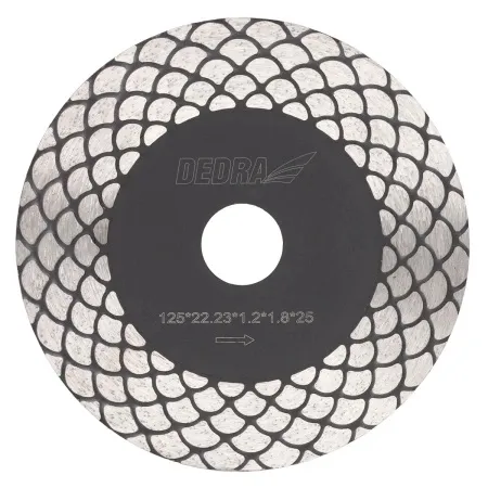 Tarcza Diamentowa 125mm Łuska DEDRA