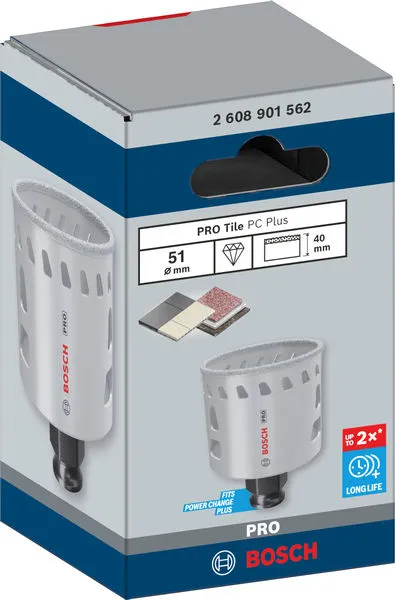 Piła Otwornica PRO PRO Tile Pc Plus 51 mm BOSCH