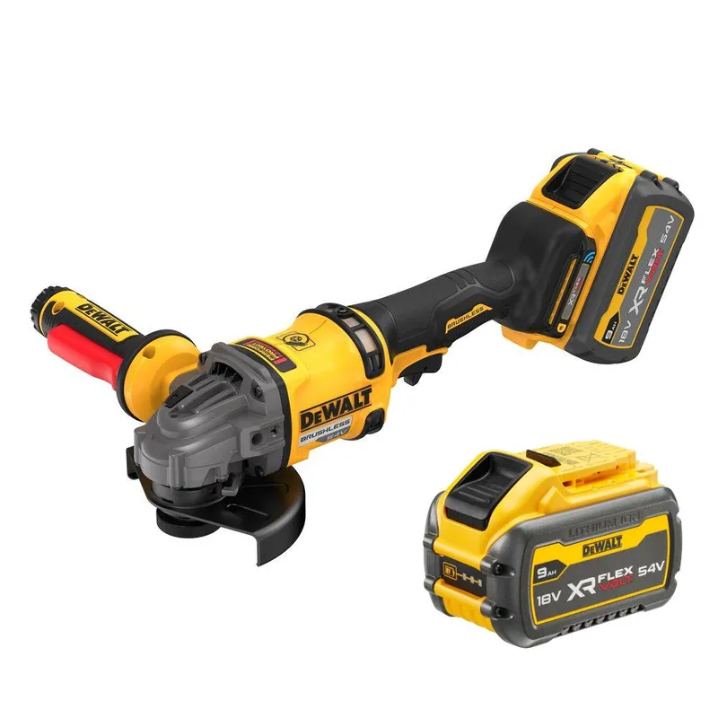 Szlifierka Kątowa Akumulatorowa 125mm Flexvolt Shd 54V 2*9AH DEWALT