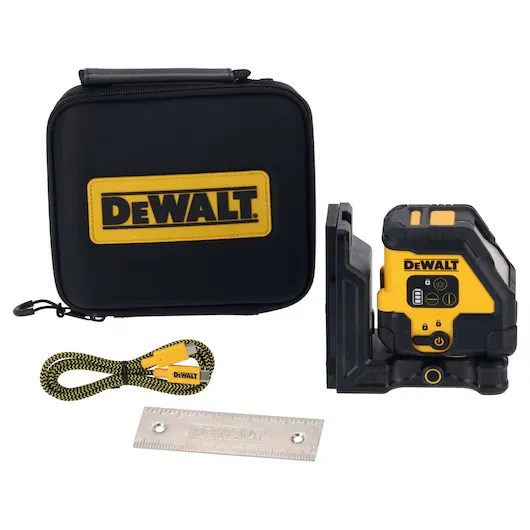 Laser Krzyżowy USB-C DEWALT - Czerwony