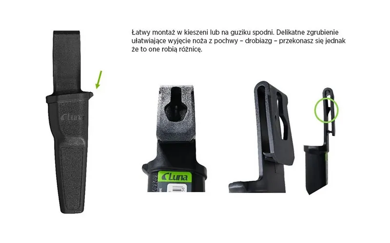 Nóż Heavy-Duty LUNA