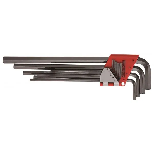 Klucze Trzpieniowe Sześciokątne (Imbusowe) W Zestawie TENG TOOLS