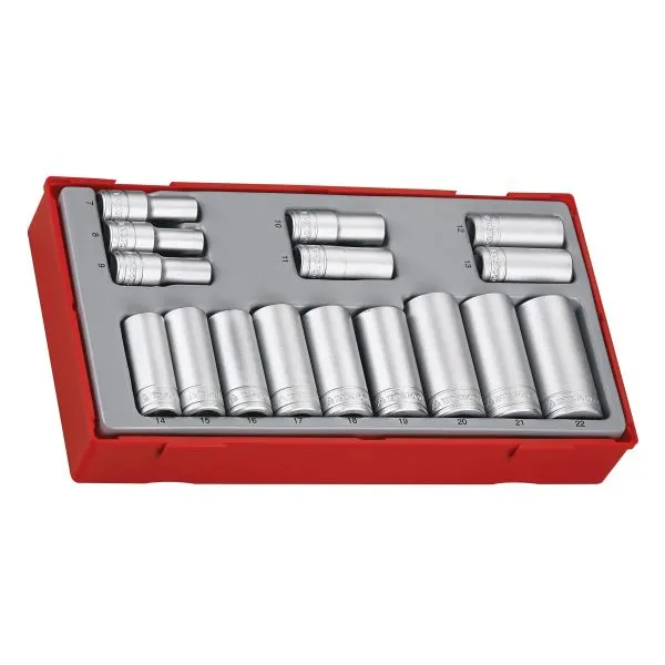 Zestaw Nasadek Z Chwytem Kwadratowym 3/8' TENG TOOLS