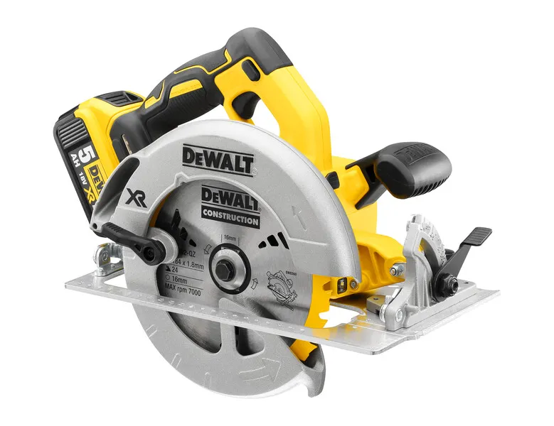 Pilarka Tarczowa Akumulatorowa 184mm Xr Bl 18V 2*5.0AH DEWALT