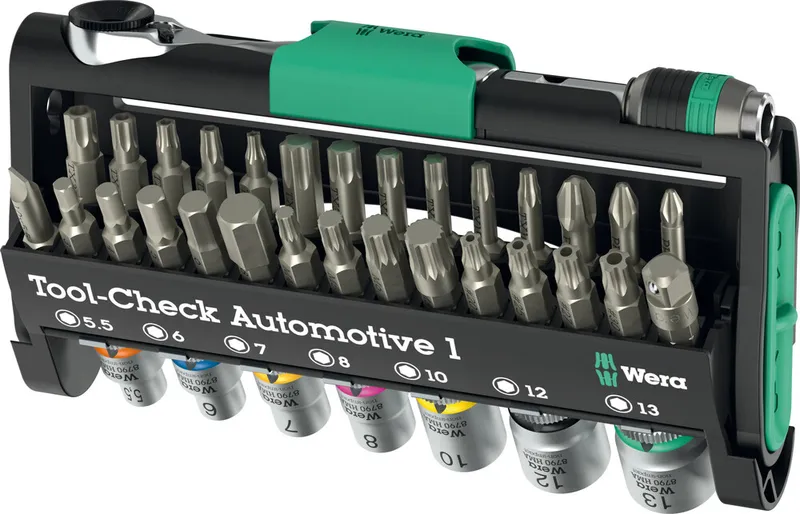 Tool-Check Automotive 1, 38 Części WERA