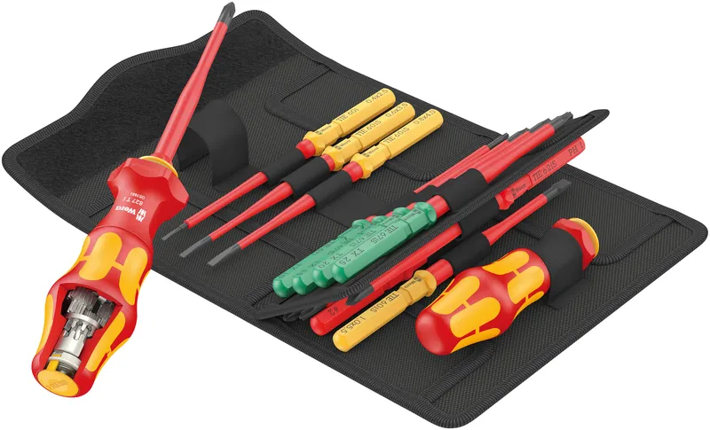 Zestaw Kraftform Kompakt Turbo I Imperial 1 Tool Finder 16C WERA