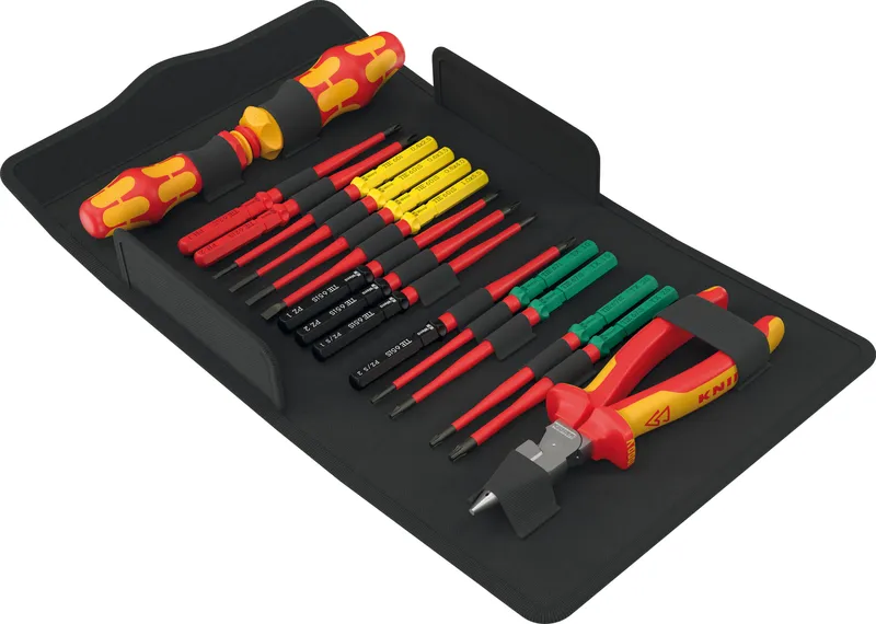 Kraftform Kompakt 17 Extra Slim 2 17 Części (1000 V) WERA