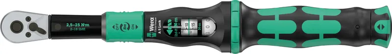 Klucz Dynamometryczny Click-Torque A5 ,1/4'X 2.5-25 Nm WERA