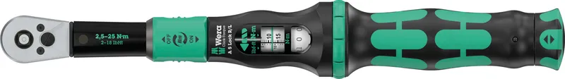 Klucz Dynamometryczny Click-Torque A5,1/4' 2.5-25NM WERA