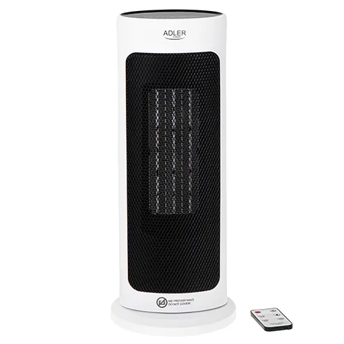 Termowentylator Ceramiczny LED Z Pilotem + Timer 200W AD7738 ADLER