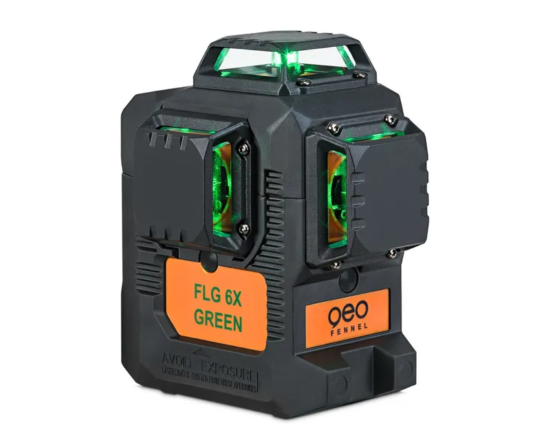 Laser Liniowy Krzyżowy Flg 6X-GREEN Maxi Set GEOFENNEL