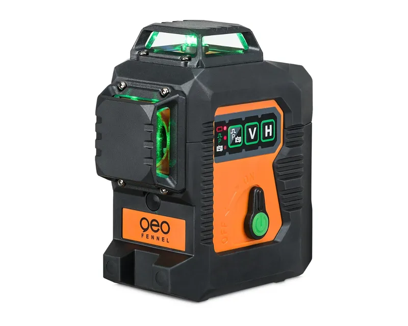 Laser Liniowy Krzyżowy Flg 6X-GREEN Maxi Set GEOFENNEL