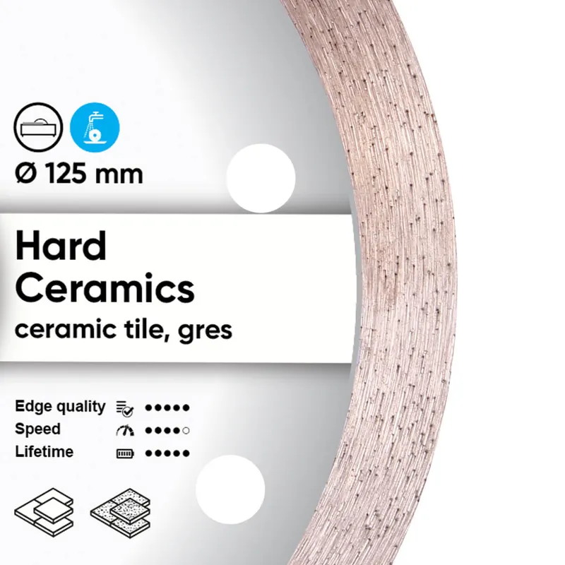 Tarcza Diamentowa Hard Ceramics 125*1.4*22,23MM DISTAR