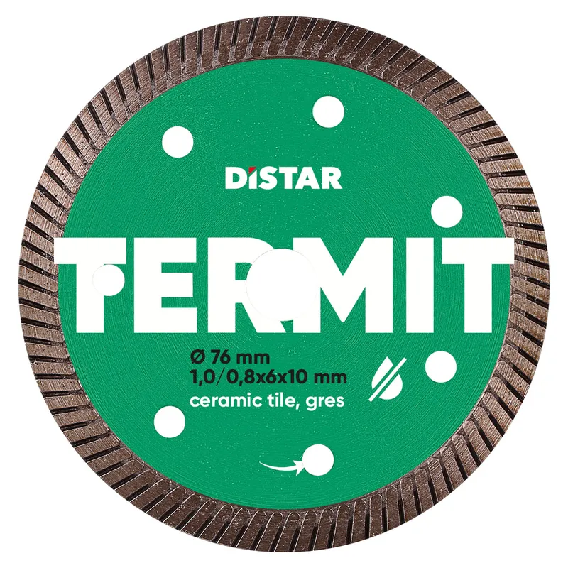 Tarcza Diamentowa Do Ceramiki I Gresu Termit 76*1.0*10MM DISTAR