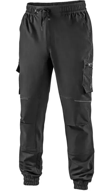 Spodnie CXS Do Pasa Venator Jogger, Rozm. 58 - Czarne