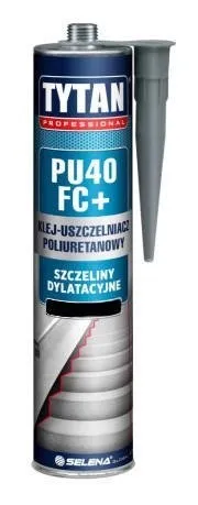 Klej Uszczelniacz Poliuretanowy PU 40 Fc 300ml TYTAN - Czarny