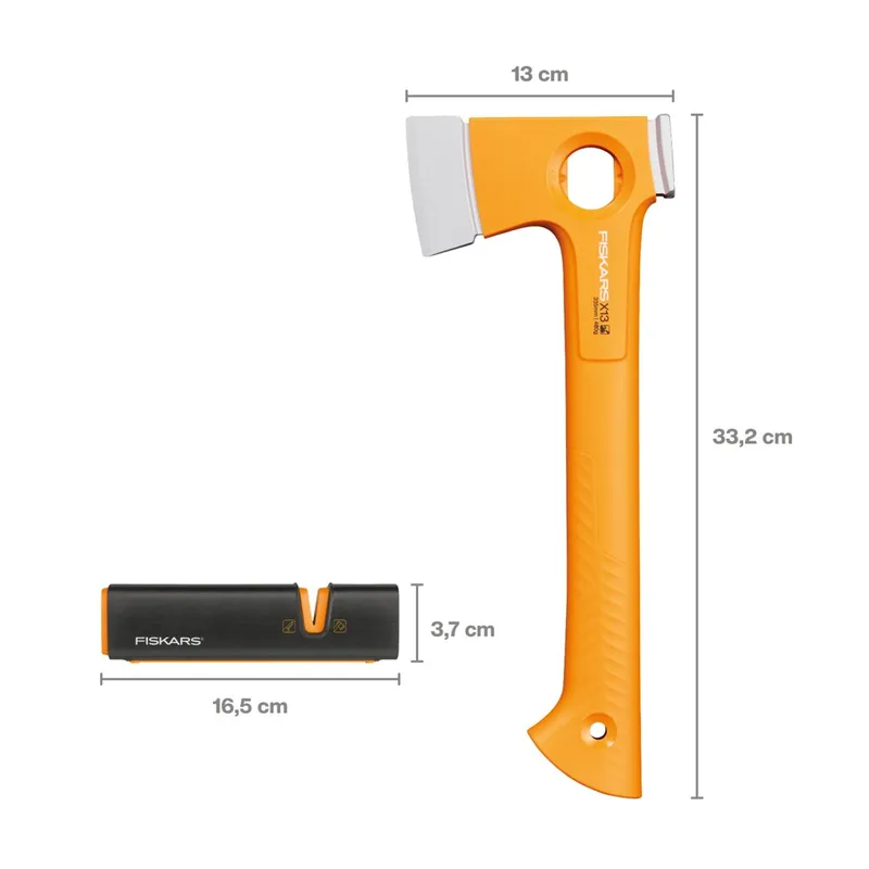Siekiera Uniwersalna X13 + Ostrzałka FISKARS