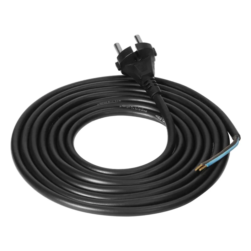 Przewód Przyłączeniowy Wtyczka Guma 2*1.5MM2 IP20, 3m ORNO