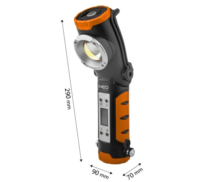 Lampa Akumulatorowa 800LM Z Kompresorem NEO