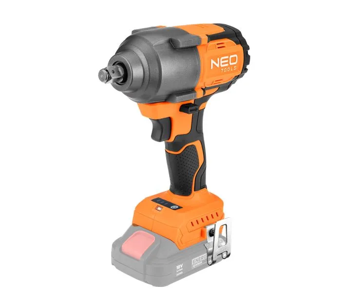 Klucz Udarowy Bezszcz. 850NM 1/2' Aku. ENERGY+18V,BEZ Akum NEO
