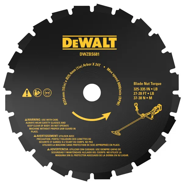 Tarcza Do Kosy 24T DEWALT