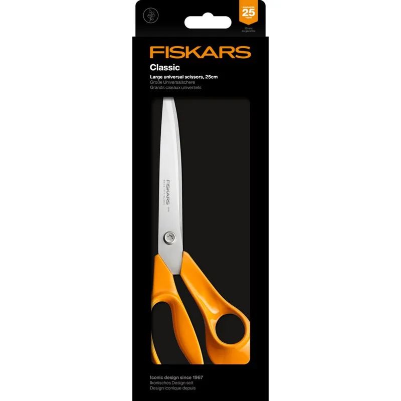 Classic, Profesjonalne Nożyczki Krawieckie 25 cm FISKARS