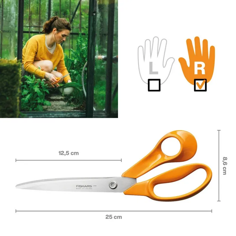 Classic, Profesjonalne Nożyczki Krawieckie 25 cm FISKARS
