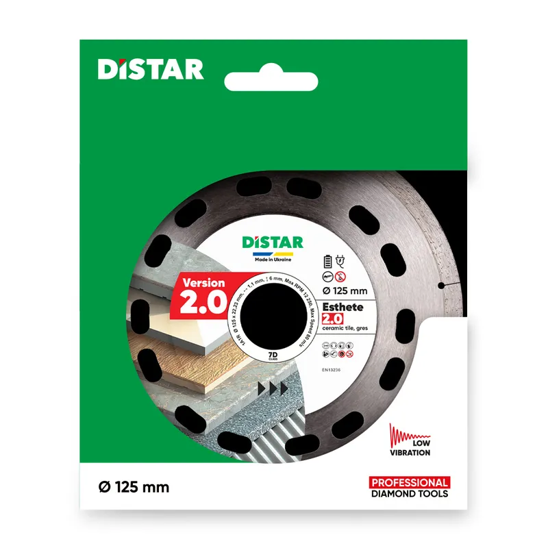 Tarcza Diamentowa Esthete 2.0 125*1,1*6*22,23 DISTAR