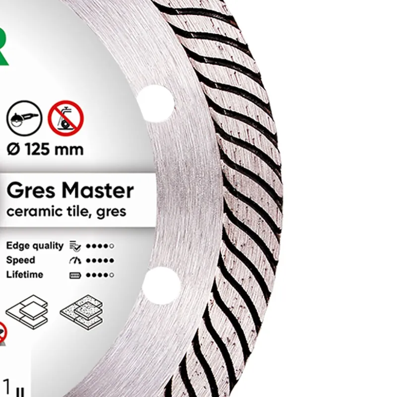 Tarcza Diamentowa Gres Master 125*1,4*10*22,23 DISTAR