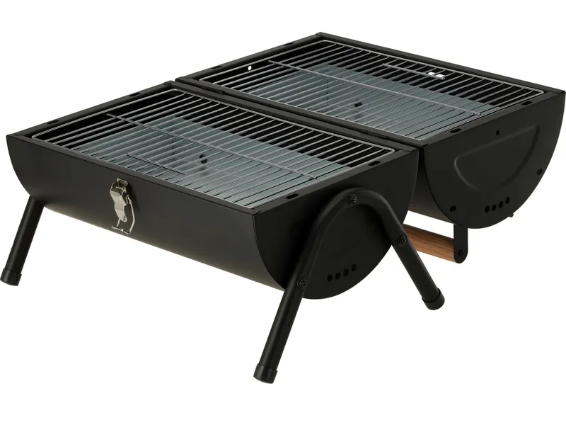 Grill Węglowy Przenośny 2XRUSZT 34*21CM LUND