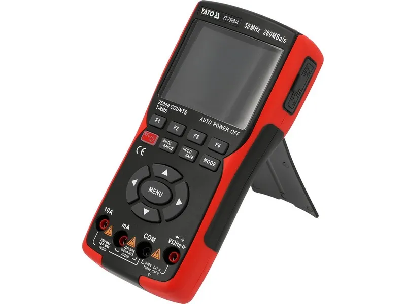 Oscyloskop Multi 280MSA/S 50MHZ 3w1 YATO