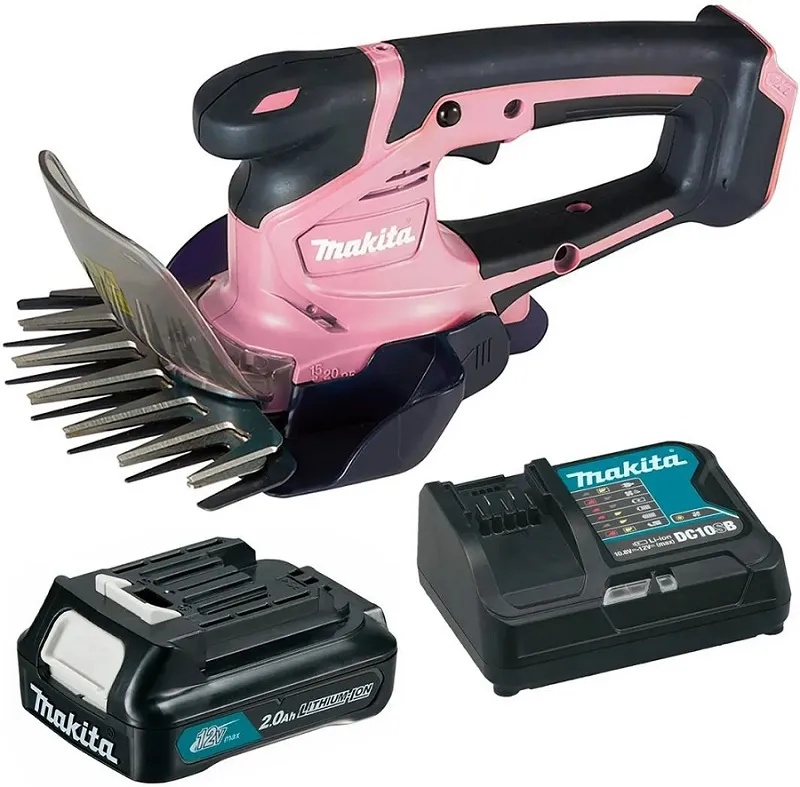 Nożyce Akumulatorowe Do Trawy 12V 1*2.0AH MAKITA - Różowe