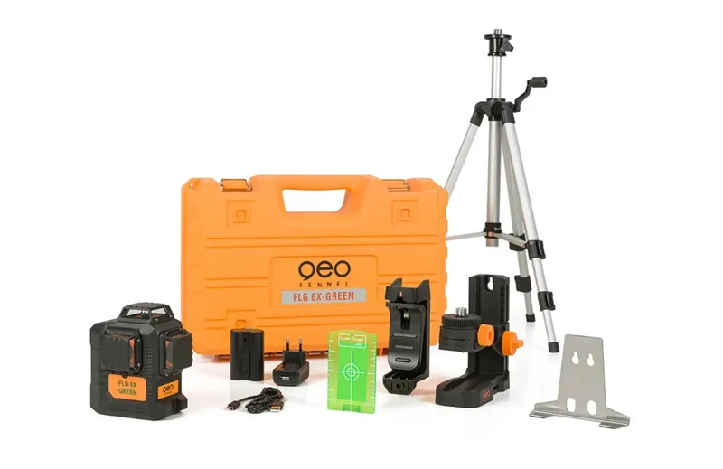 Laser Liniowy Krzyżowy Flg 6X-GREEN Maxi Set GEOFENNEL