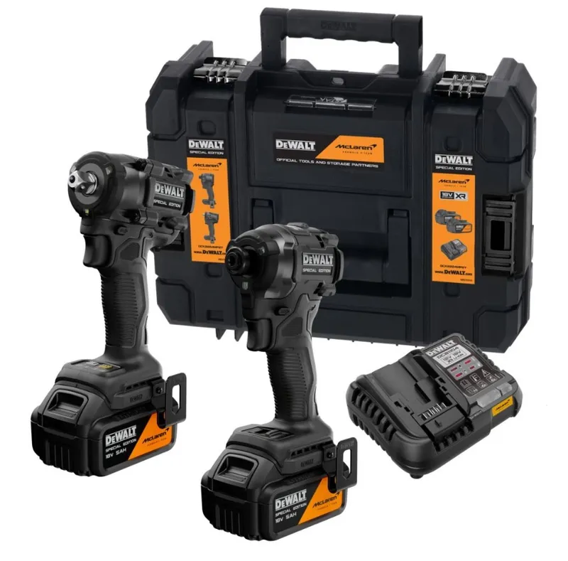 Zestaw Mclaren 18V Xr DCF86 + DCF92 2*5.0AH. DEWALT