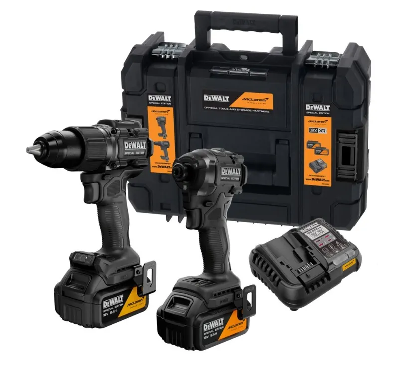 Zestaw Mclaren 18V Xr DCD86 + DCF86 2*5.0AH DEWALT