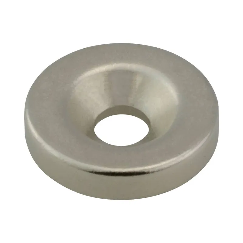 Magnes Neodymowy Okrągły Stahl 14*3MM Z Otworem 8/4MM 5 szt