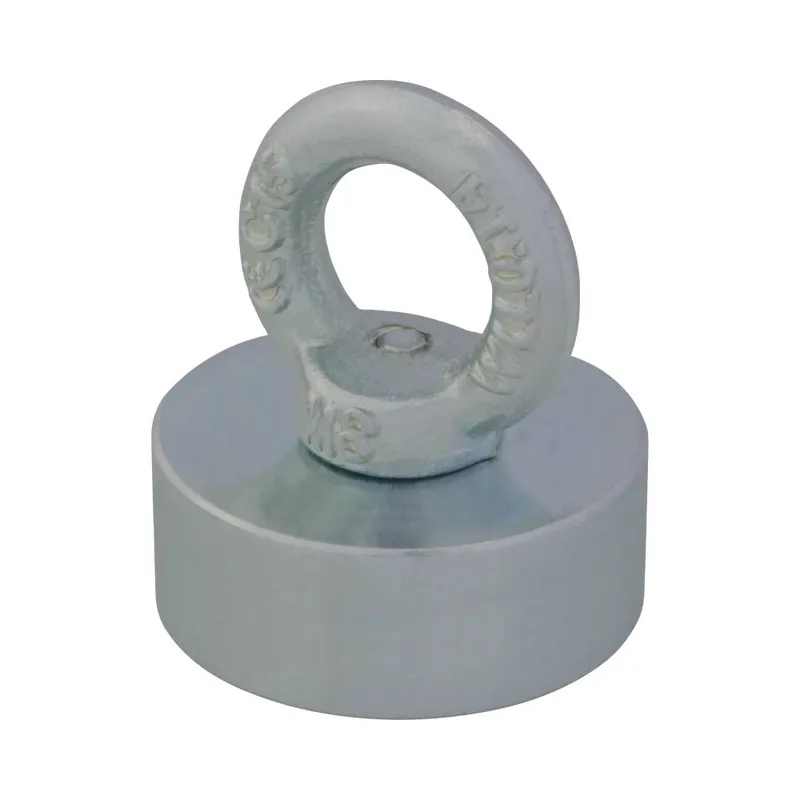 Magnes Neodymowy Okrągły Z Oczkiem M8 50*20MM