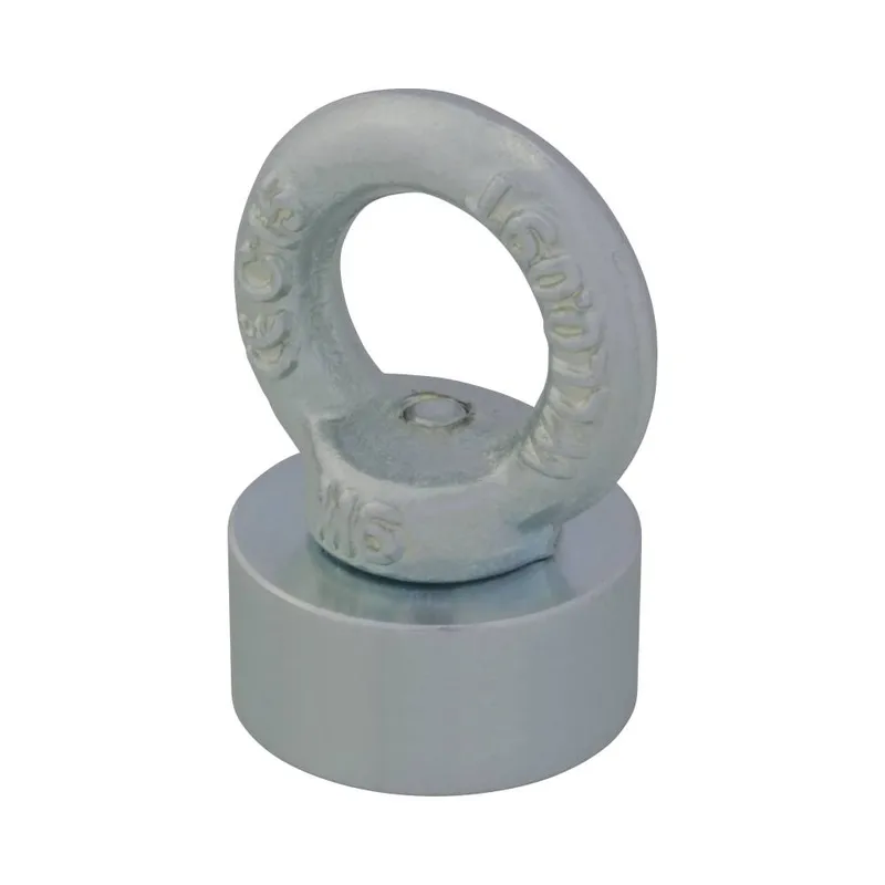 Magnes Neodymowy Okrągły Z Oczkiem M6 35*15MM