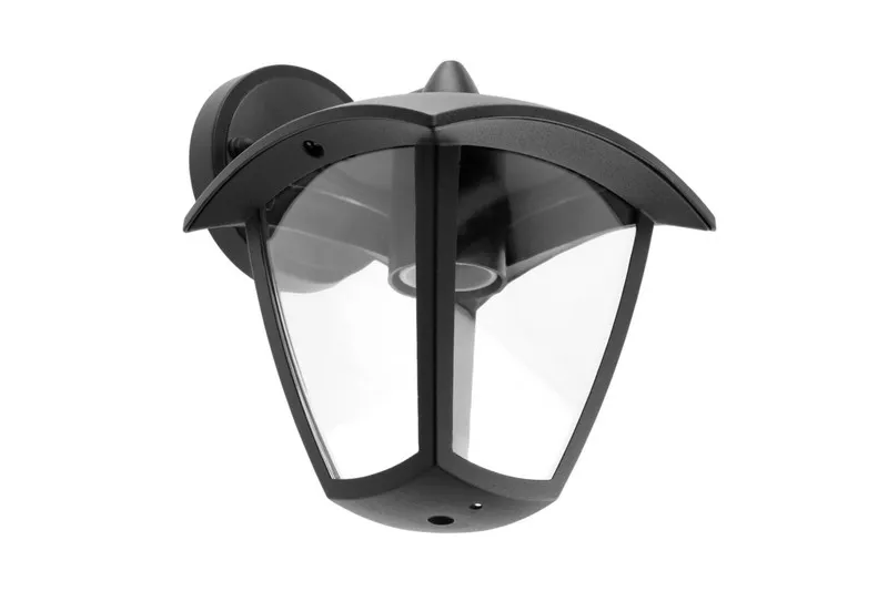 Lampa Ogrodowa Marina-Ad Kinkiet Prosty Dolny, GTV - Czarna