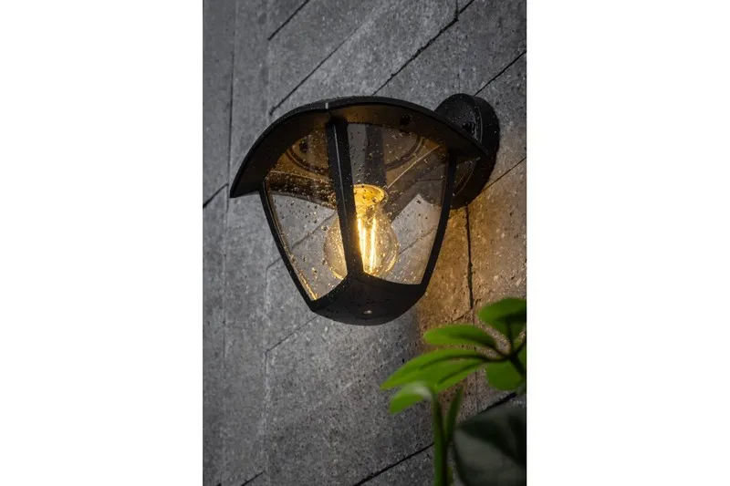 Lampa Ogrodowa Marina-Ad Kinkiet Prosty Dolny, GTV - Czarna