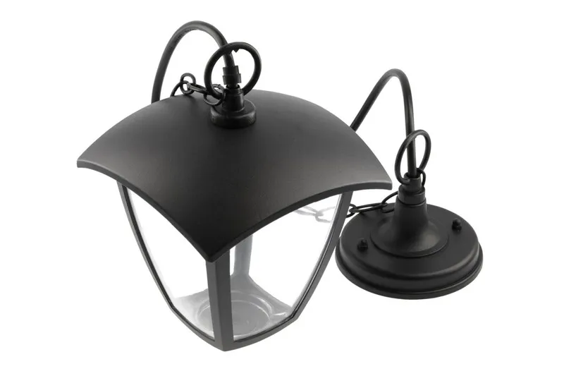 Lampa Ogrodowa Wisząca Marina-H, GTV - Czarna