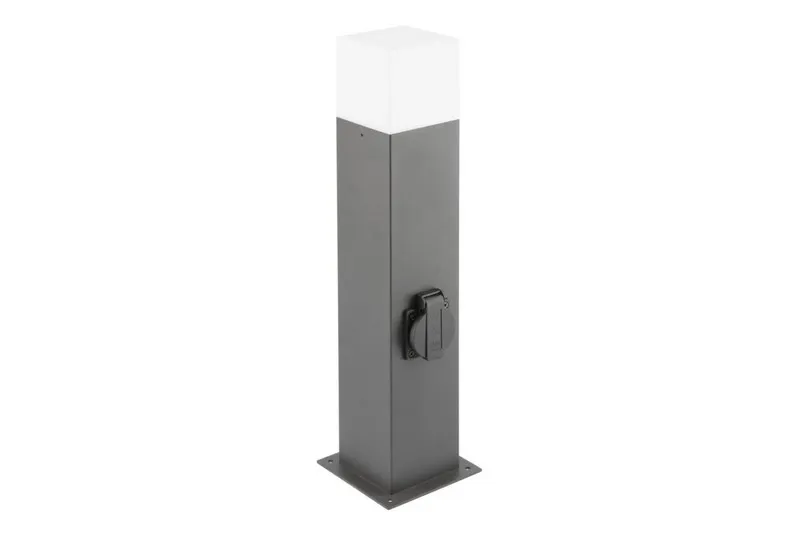Lampa Ogrodowa LARGO-P,MAX.2500W Słupek, Grafit GTV