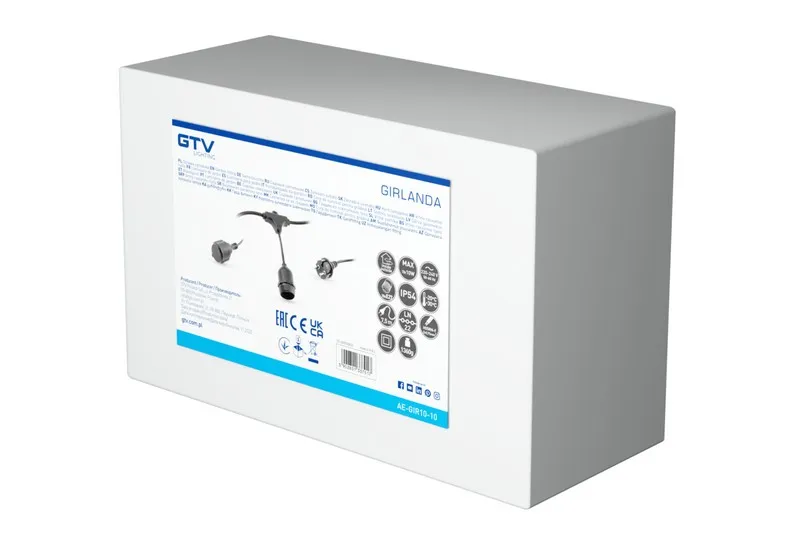 Girlanda Ogrodowa 10 m AC220-240V GTV