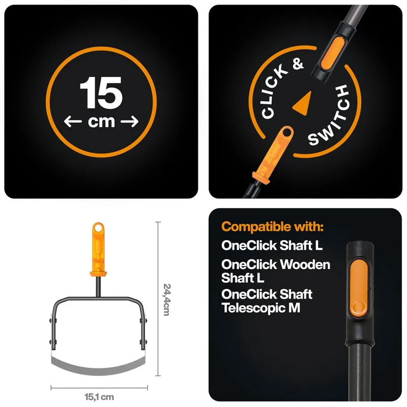 Odchwaszczacz Ogrodowy Oneclick FISKARS