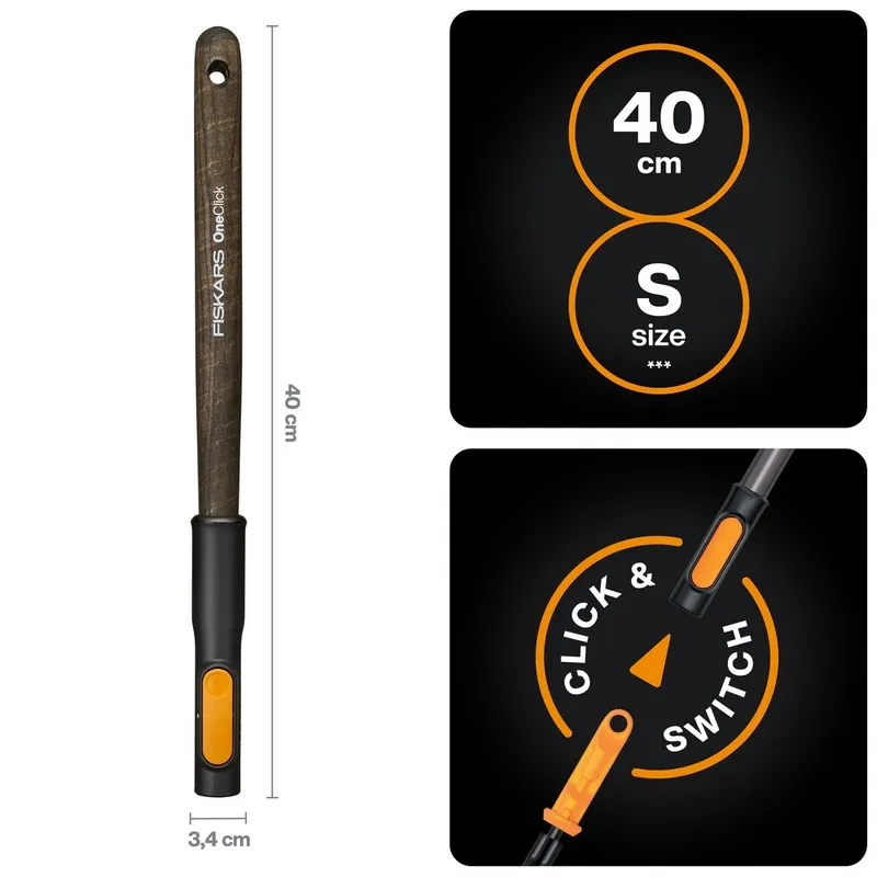 Rączka Drewniana Oneclick FISKARS