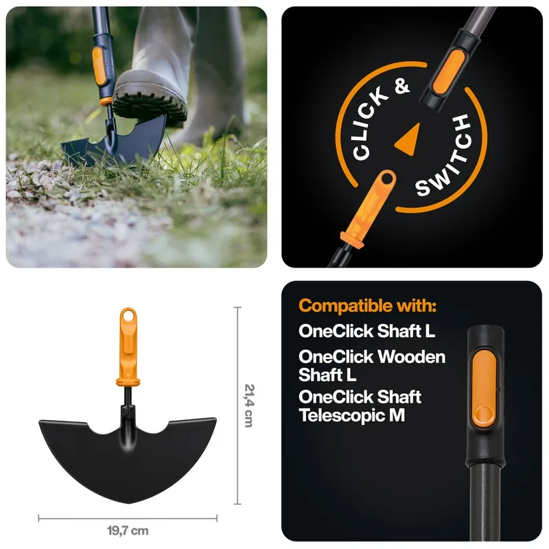 Nóż Do Trawy, Darni Oneclick FISKARS